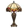Dale Tiffany Northlake 27" Tiffany-Style Art Glass Table Lamp