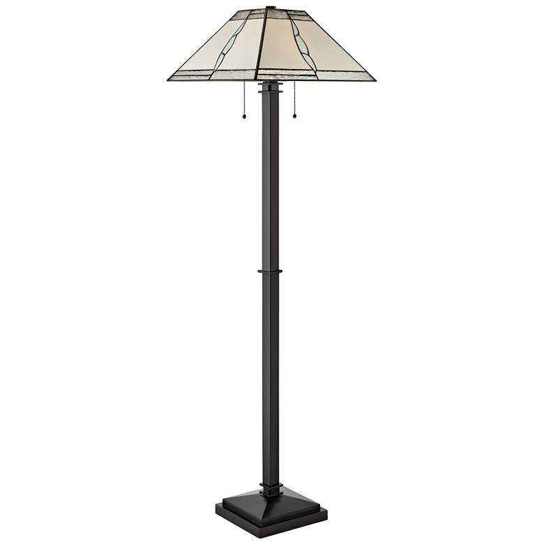 Image 1 Dale Tiffany Parkdale 64 In. Tiffany Floor Lamp