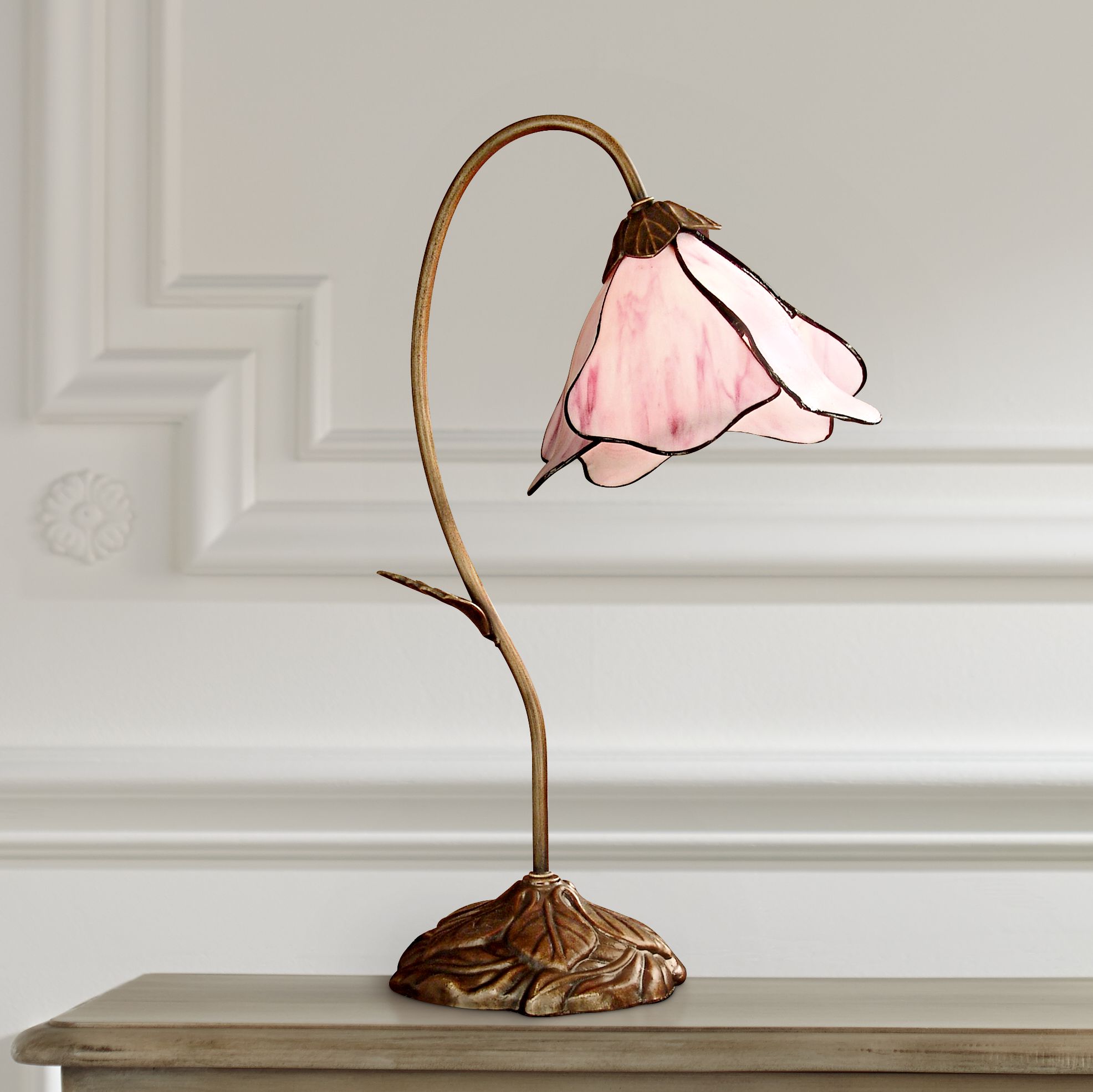 pink tiffany lamps