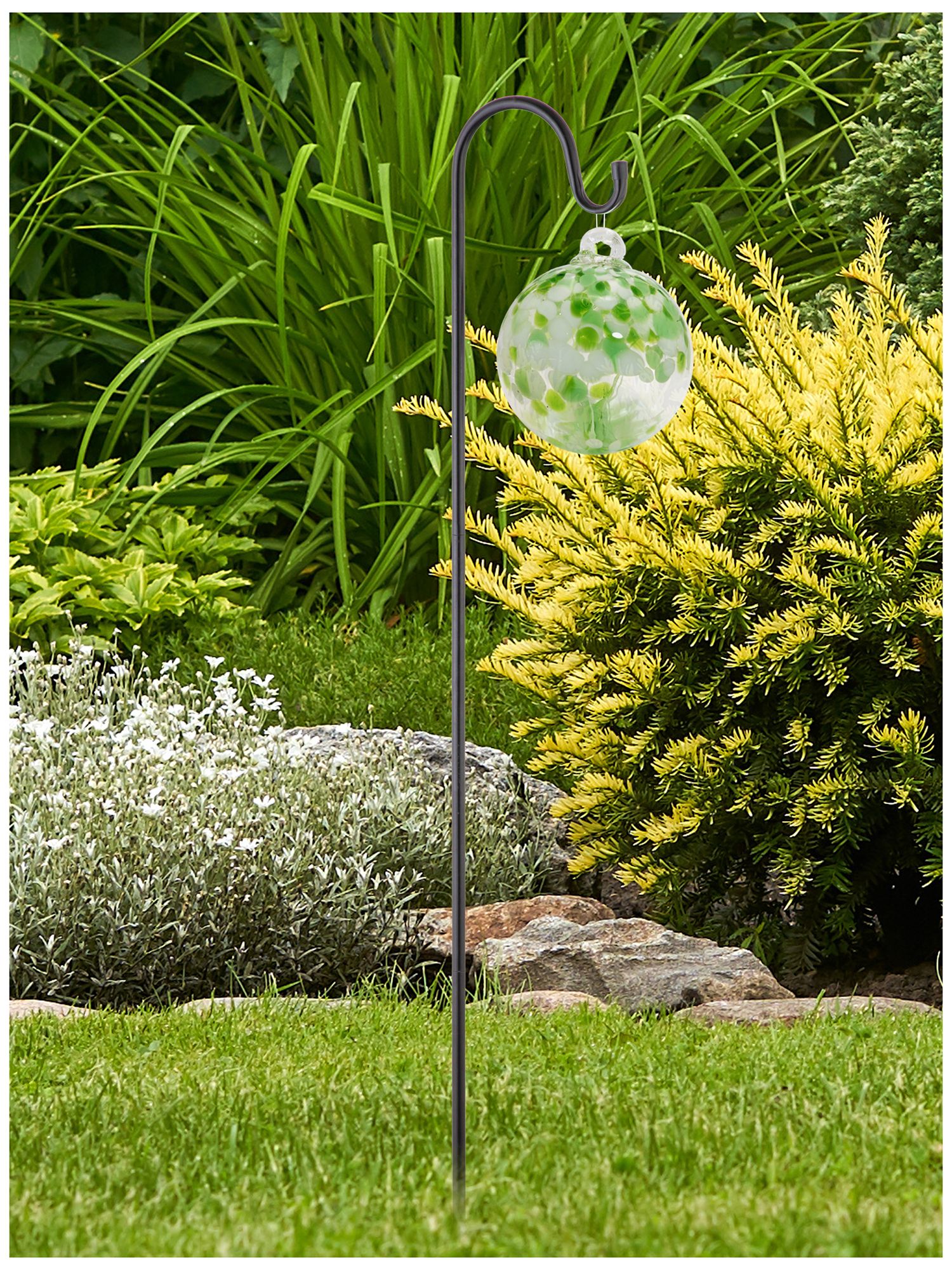 Image 3 Dale Tiffany Rainbow Tree of Life Celtic 8" Hand Blown Glass Ornament more views