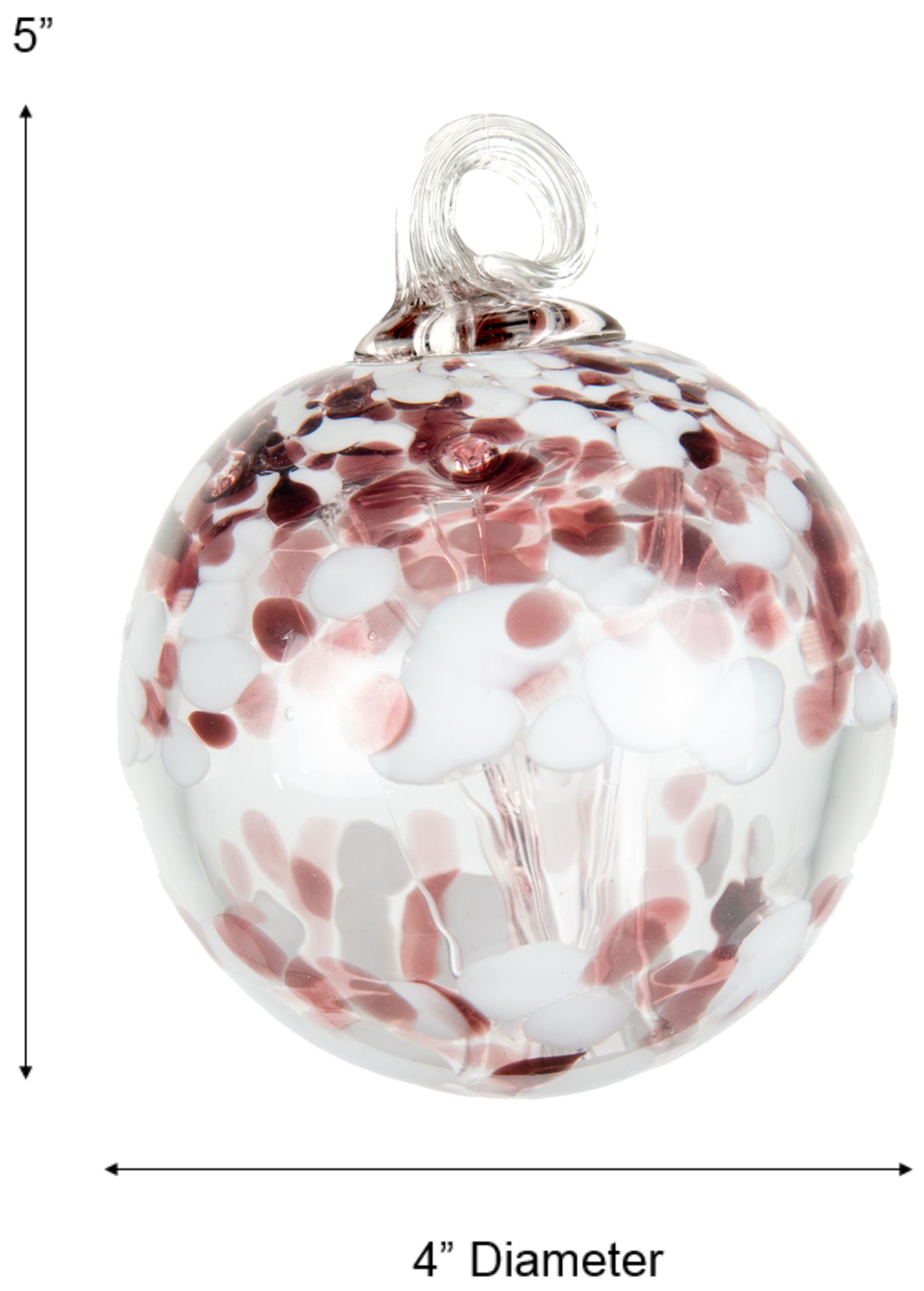 Image 3 Dale Tiffany Rainbow Tree of Life Enchanted 4" Hand Blown Glass Ornament more views