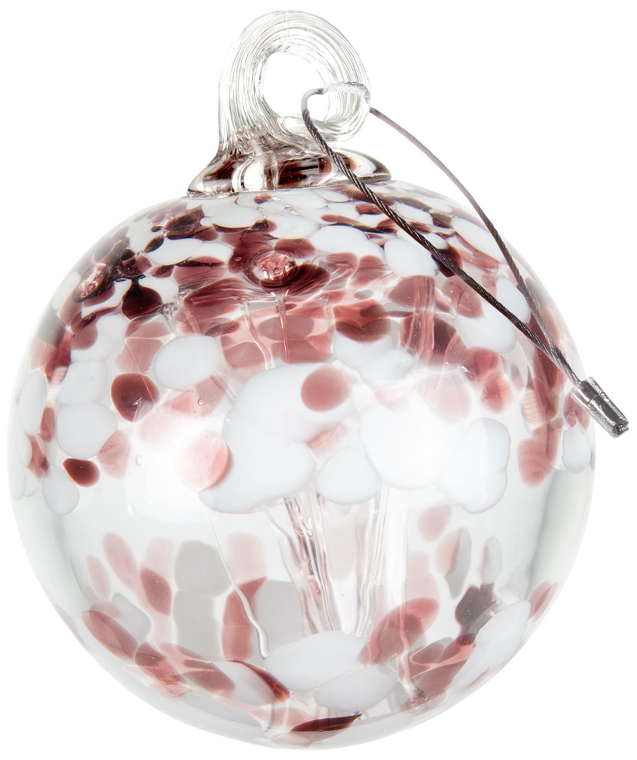 Image 6 Dale Tiffany Rainbow Tree of Life Enchanted 4" Hand Blown Glass Ornament more views