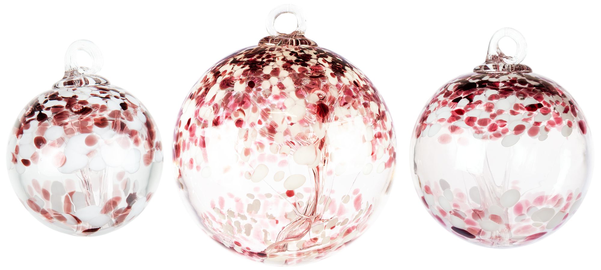 Image 5 Dale Tiffany Rainbow Tree of Life Enchanted 6" Hand Blown Glass Ornament more views