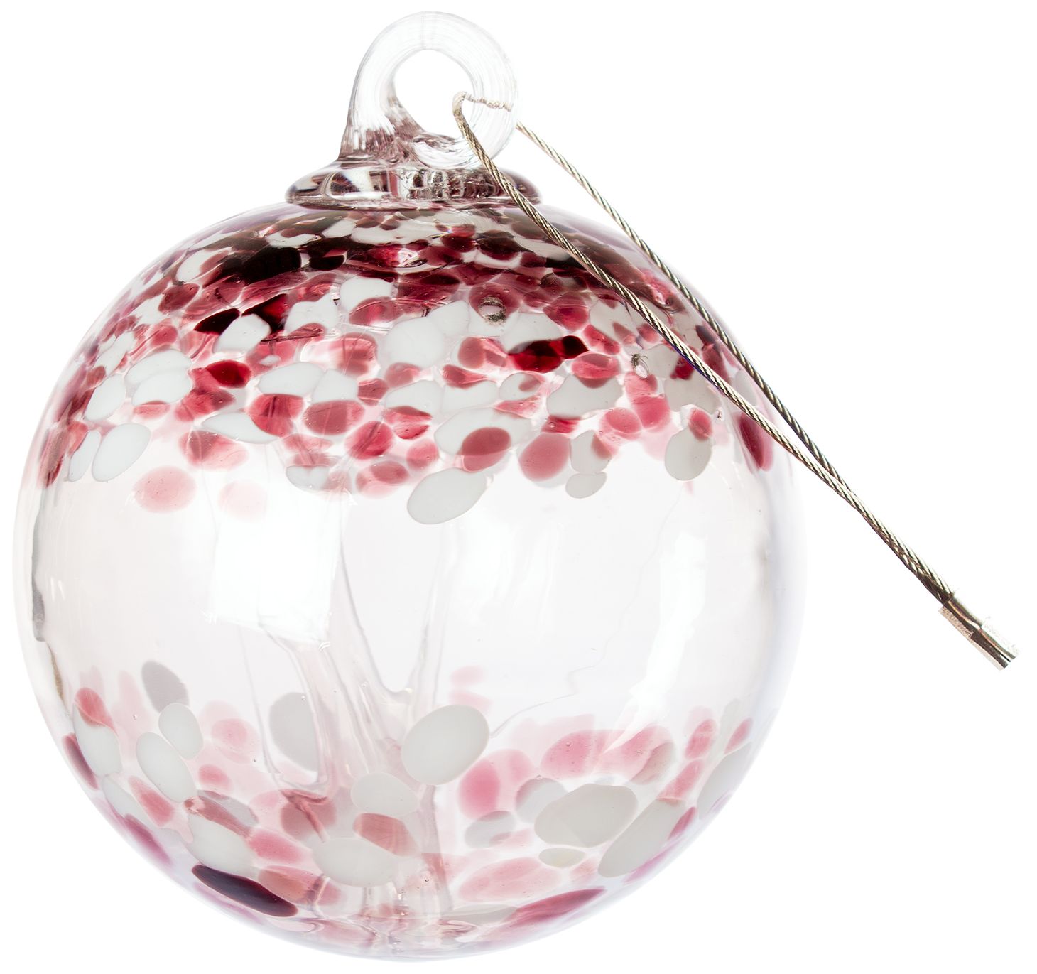 Image 6 Dale Tiffany Rainbow Tree of Life Enchanted 6" Hand Blown Glass Ornament more views