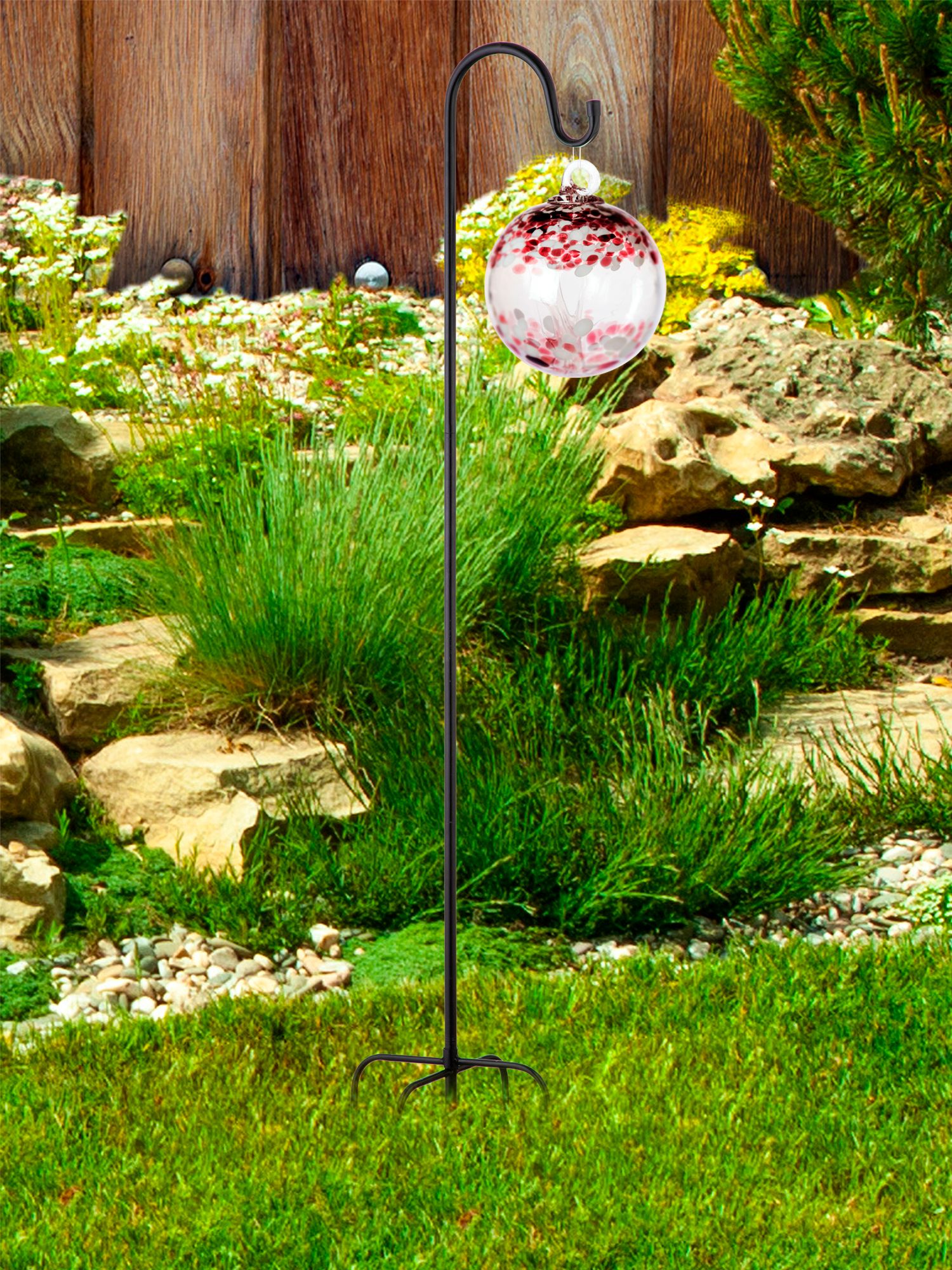 Image 2 Dale Tiffany Rainbow Tree of Life Enchanted 8" Hand Blown Glass Orname more views