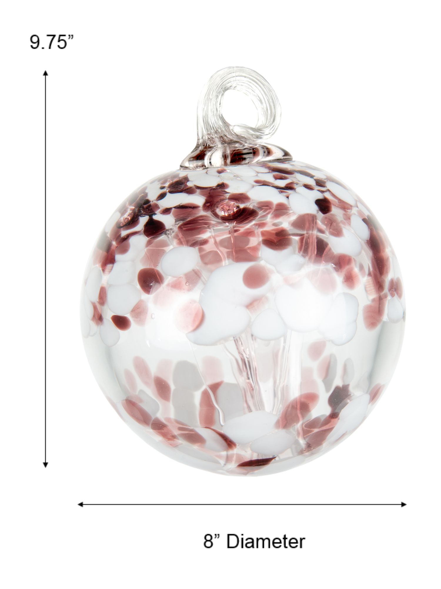 Image 3 Dale Tiffany Rainbow Tree of Life Enchanted 8" Hand Blown Glass Orname more views