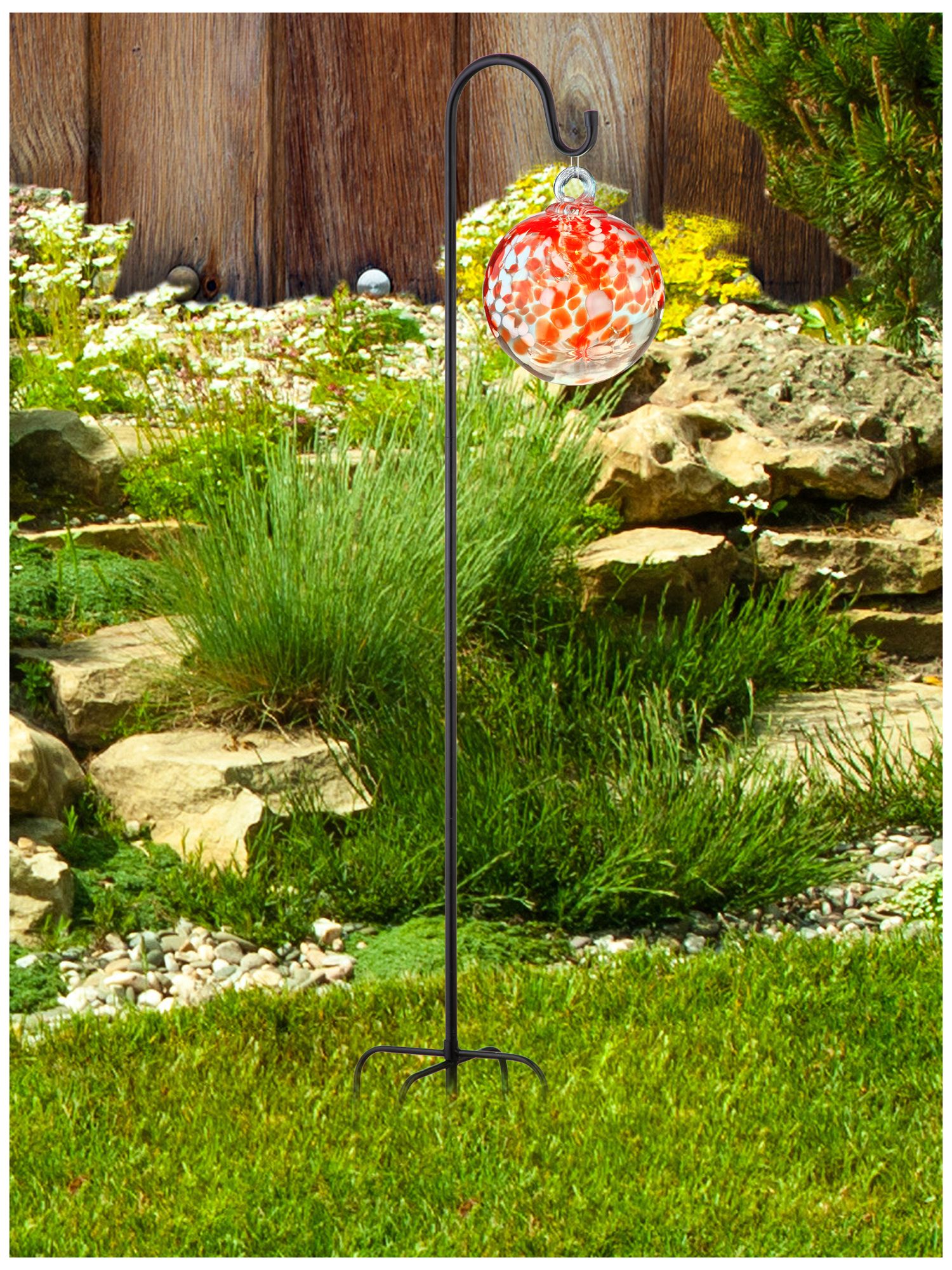 Image 2 Dale Tiffany Rainbow Tree of Life Nova 8" Hand Blown Glass Ornament more views