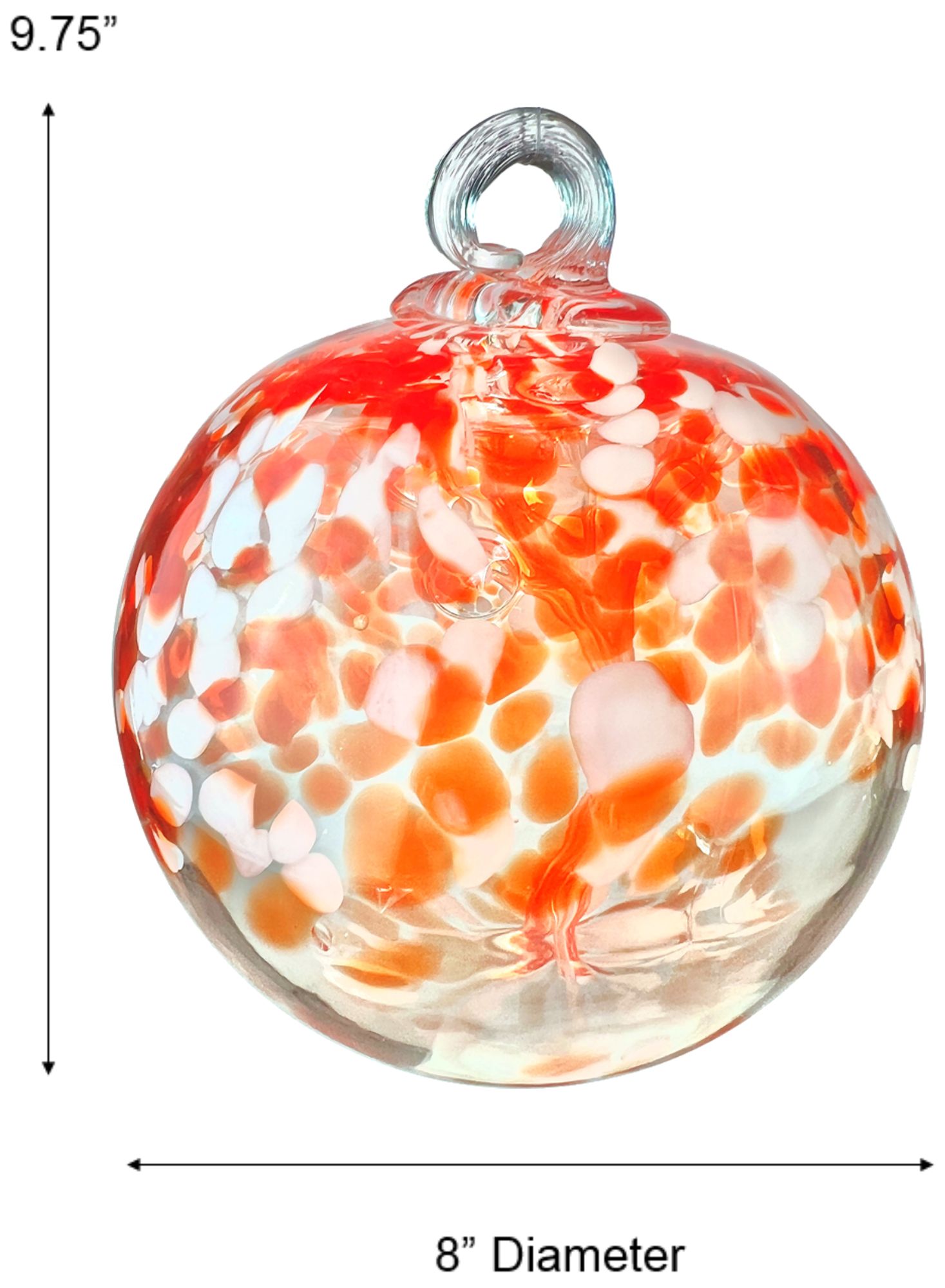 Image 3 Dale Tiffany Rainbow Tree of Life Nova 8" Hand Blown Glass Ornament more views