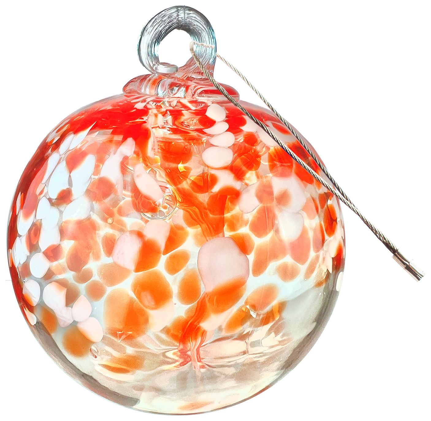 Image 6 Dale Tiffany Rainbow Tree of Life Nova 8" Hand Blown Glass Ornament more views