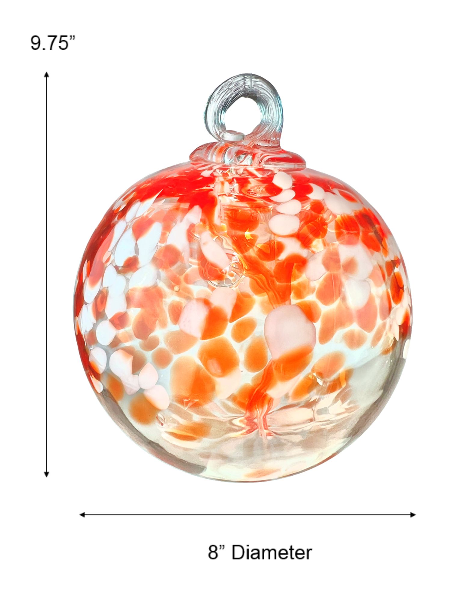 Image 3 Dale Tiffany Rainbow Tree of Life Nova 8" Hand Blown Glass Ornament more views