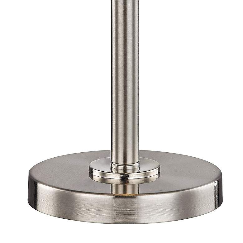 Image 3 Dale Tiffany Sasha Brushed Nickel Tiffany-Style Accent Table Lamp more views