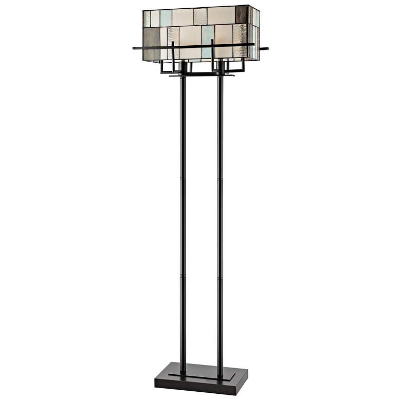 Image 1 Dale Tiffany Stonegate 64 In. Tiffany Floor Lamp