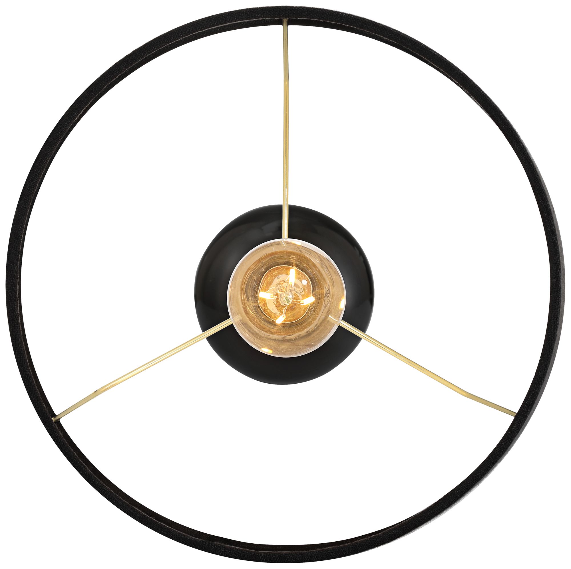 Watch A Video About the Daleti Black Marble Table Lamp