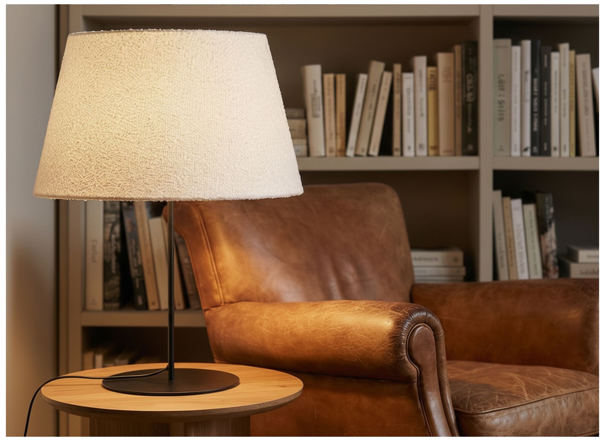 Image 5 Dalia 28" High Matte Black, White Table Lamp more views