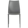 Dalia Gray Stacking Side Chairs Set of 2 in scene