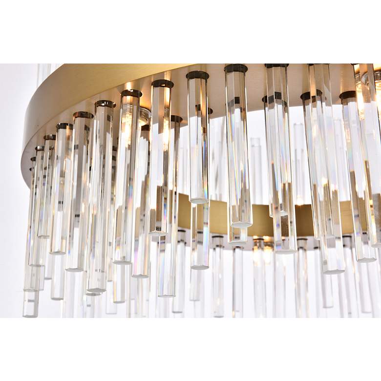 Image 7 Dallas 25" Wide Gold Crystal 16-Light Chandelier more views
