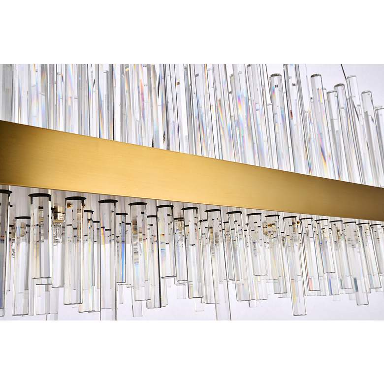 Image 7 Dallas 20 Lt Gold Chandelier Clear more views