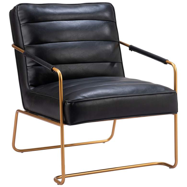 Image 1 Dallas Accent Chair Vintage Black