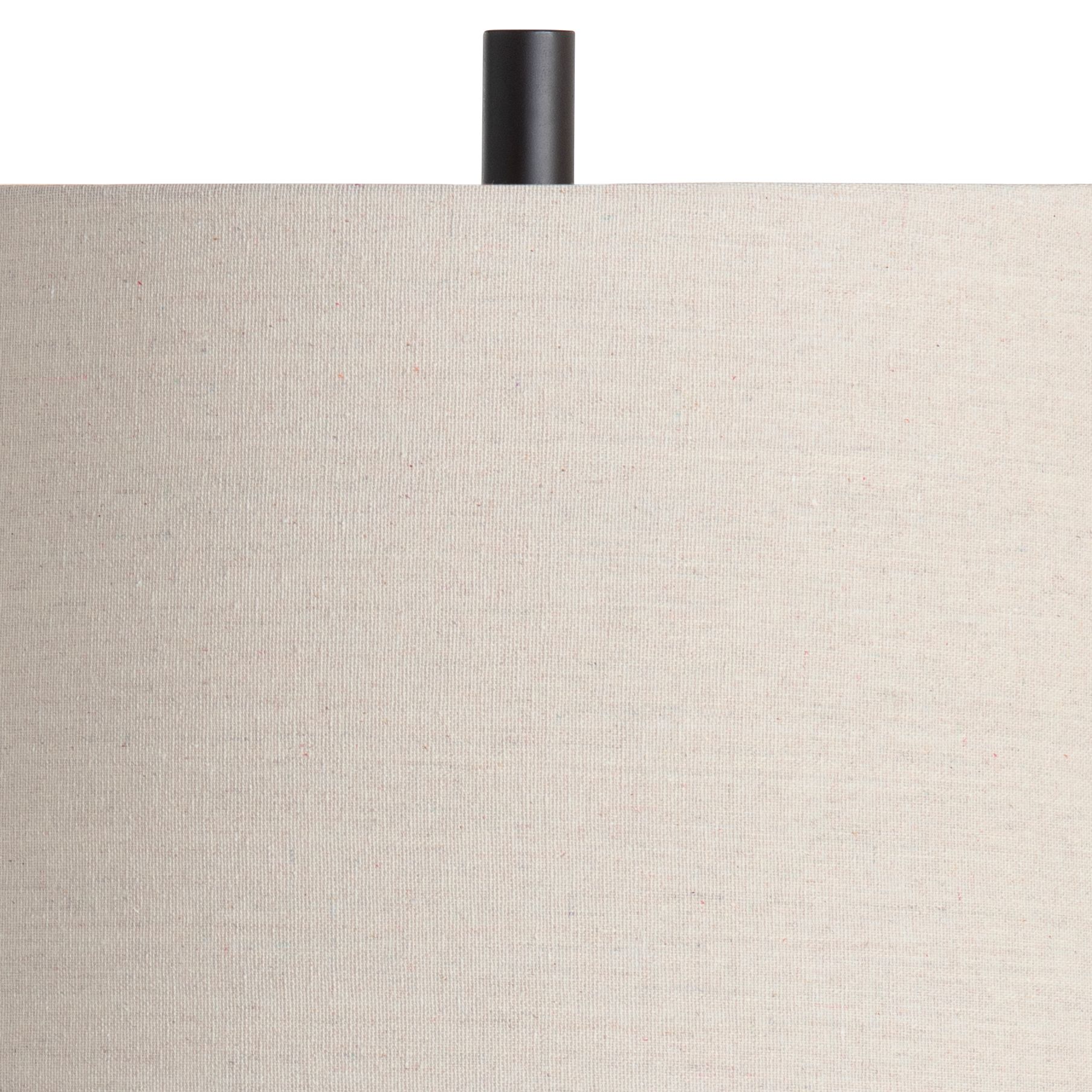 Image 3 Dallas Saddle Tan Faux Leather Table Lamp more views