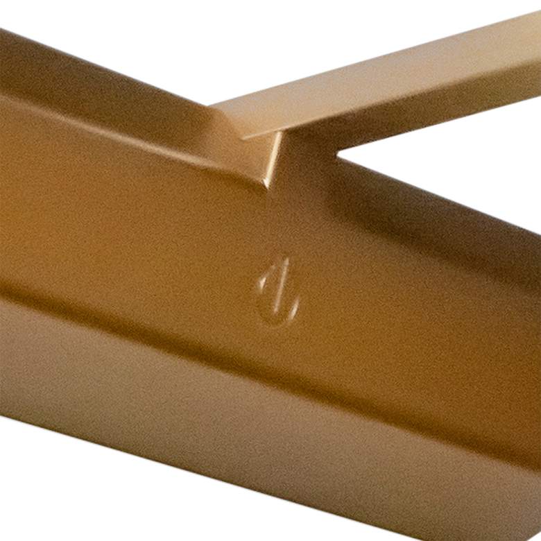 Image 2 Dallie 16" Wide Gold LED Battery Operated Picture Light more views