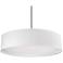 Dalton 20" Wide White LED Drum Pendant Light