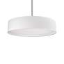 3_Dalton 20" Wide White LED Drum Pendant Light more views