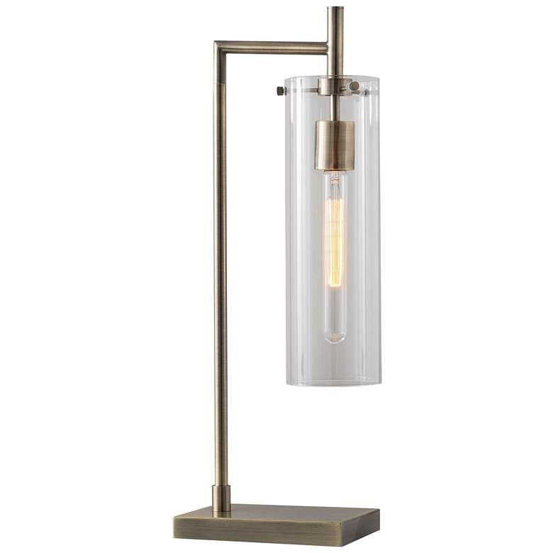 Image 1 Dalton Antique Brass Table Lamp