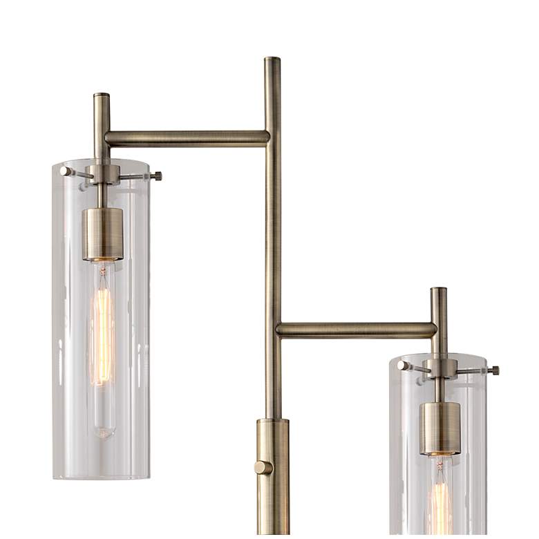 Image 5 Dalton Black Metal 2-Light Floor Lamp more views