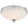 Daly Collection 17" Wide Chrome Ceiling Light