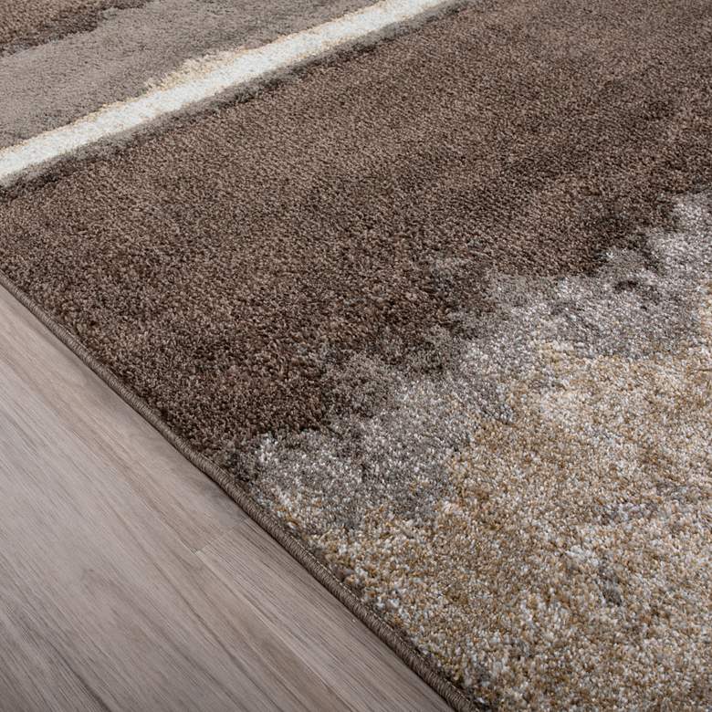 Image 2 Dalyn Antigua 3'3"x5'3" Mocha Rectangular Area Rug more views