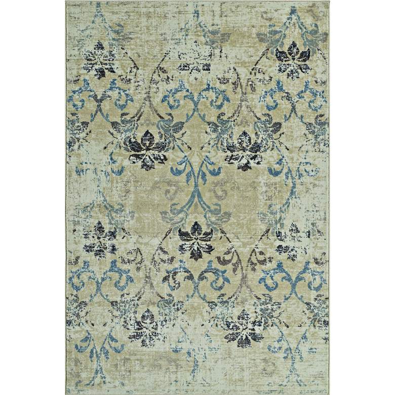Image 1 Dalyn Beckham BC1244 4'11"X7'5" Antiqued Ivory Rug