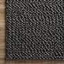 Dalyn Gorbea GR1 5&#39;x7&#39;6" Charcoal Wool Area Rug