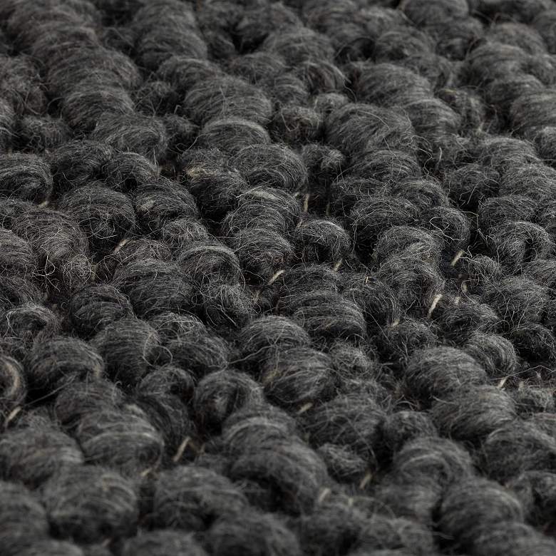 Image 7 Dalyn Gorbea GR1 5'x7'6" Charcoal Wool Area Rug more views