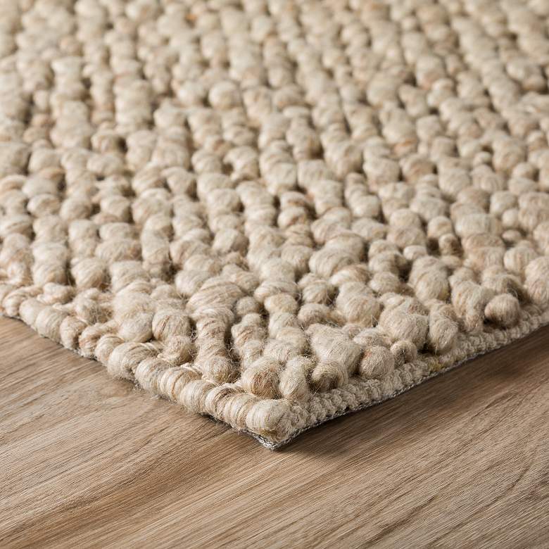 Image 4 Dalyn Gorbea GR1 5&#39;x7&#39;6 inch Latte Wool Area Rug more views