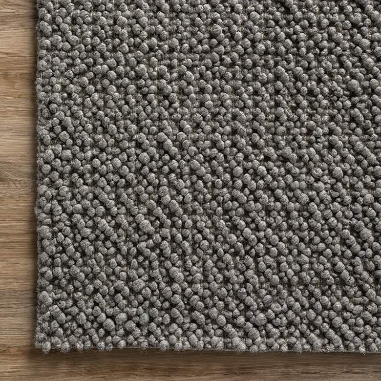 Image 3 Dalyn Gorbea GR1 5&#39;x7&#39;6 inch Pewter Wool Area Rug more views