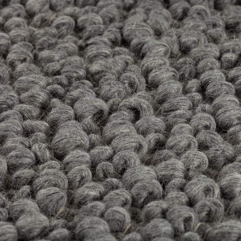 Image 7 Dalyn Gorbea GR1 5'x7'6" Pewter Wool Area Rug more views