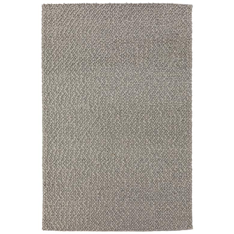 Image 2 Dalyn Gorbea GR1 5&#39;x7&#39;6 inch Silver Wool Area Rug