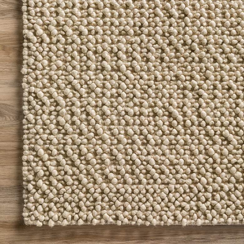 Image 3 Dalyn Gorbea GR1 5'x7'6" Vanilla Wool Area Rug more views
