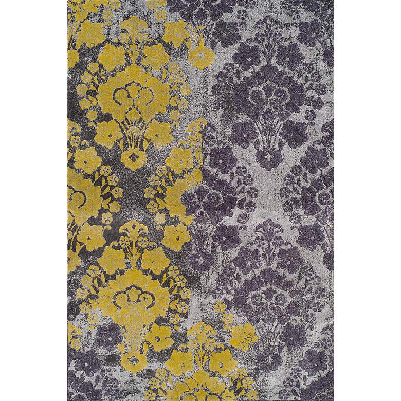 Image 1 Dalyn Grand Tour GT20 5&#39;3 inchx7&#39;7 inch Silver Area Rug