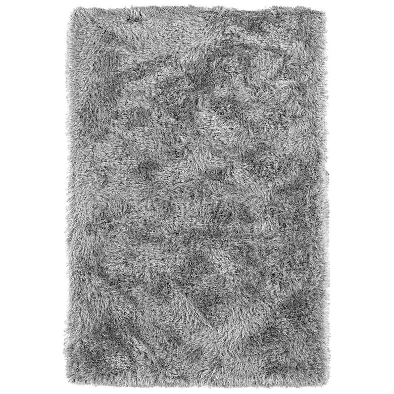 Dalyn Impact IA100 5&#39;x7&#39;6&quot; Silver and Gray Shag Area Rug