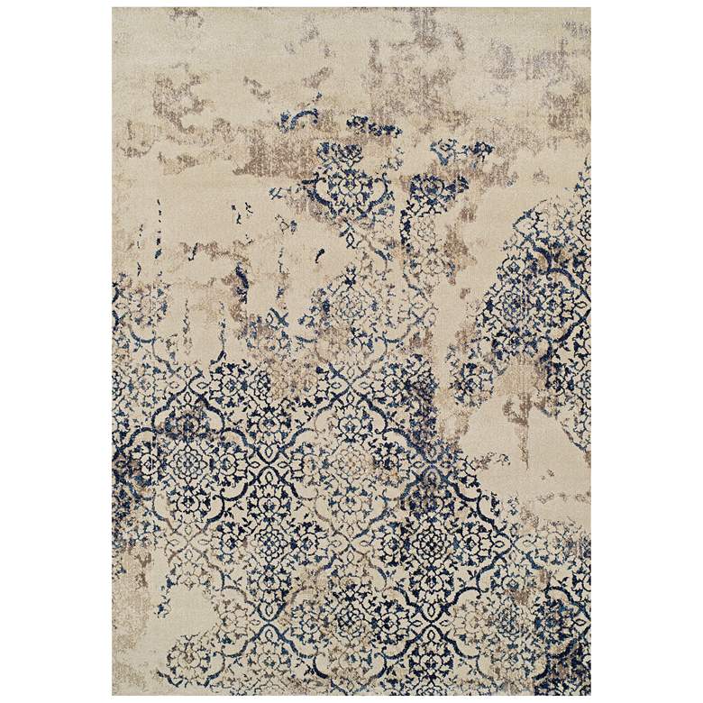 Image 1 Dalyn Lavita Woven LV501 5&#39;3 inch x 7&#39;7 inch Navy Blue Area Rug