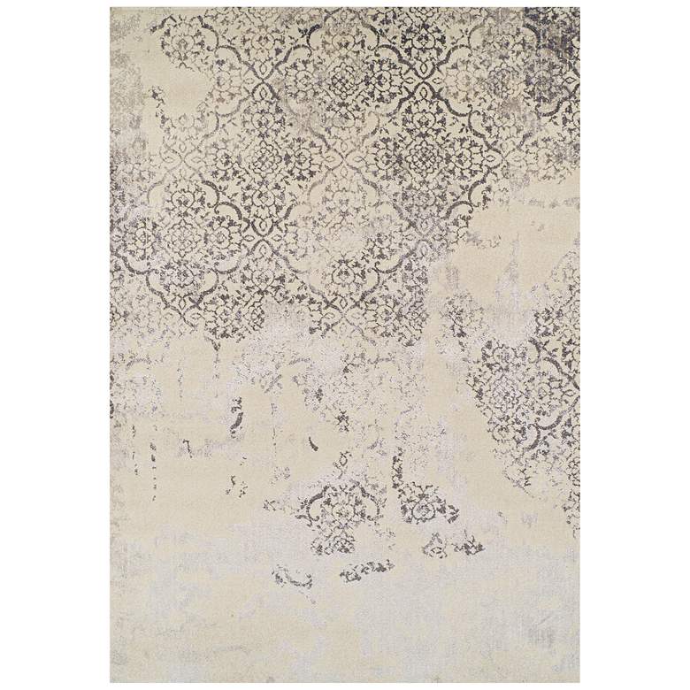 Image 1 Dalyn Lavita Woven LV501 5&#39;3 inch x 7&#39;7 inch Pewter Area Rug