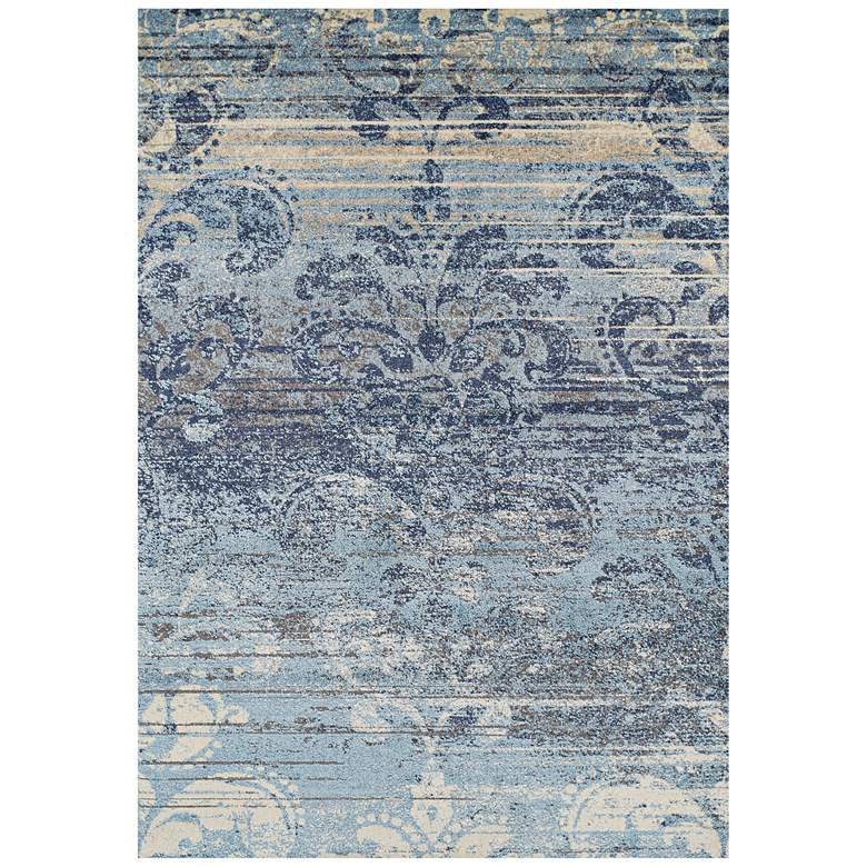 Image 1 Dalyn Lavita Woven LV521 5'3" x 7'7" Denim Area Rug