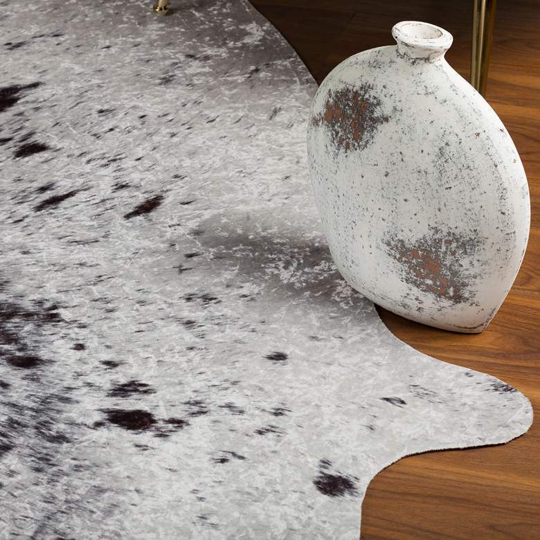 Image 4 Dalyn Montana MT3 5'6"x6'10" Pepper Area Rug more views