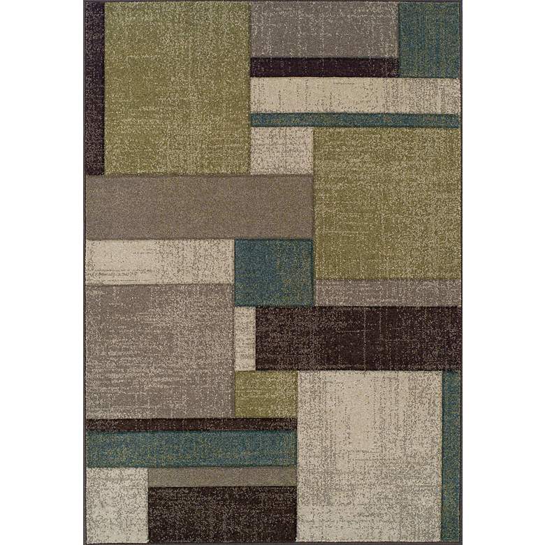 Image 1 Dalyn Radiance RD550 5&#39;3 inchx7&#39;7 inch Multi Colored Area Rug