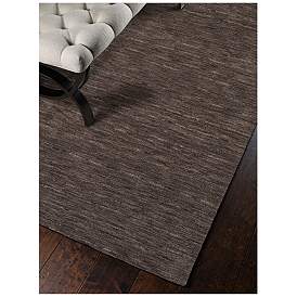Image3 of Dalyn Rafia 5'x7'6" RF100CC Hand-Loomed Charcoal Wool Rug more views