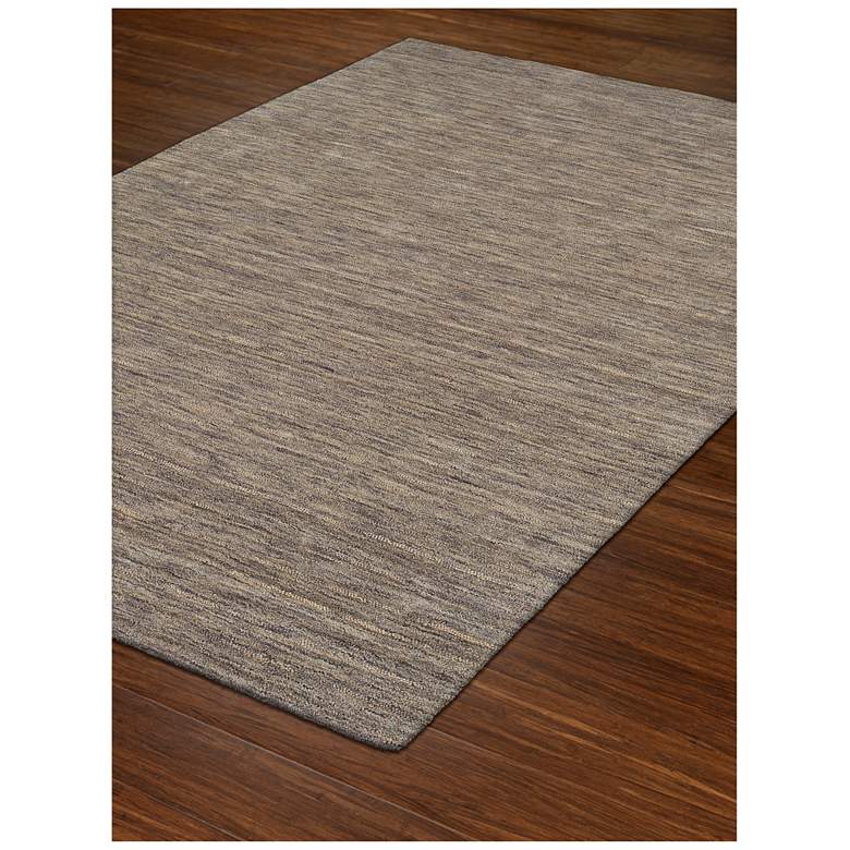 Image 2 Dalyn Rafia 5'x7'6" RF100GR Hand-Loomed Granite Wool Rug more views