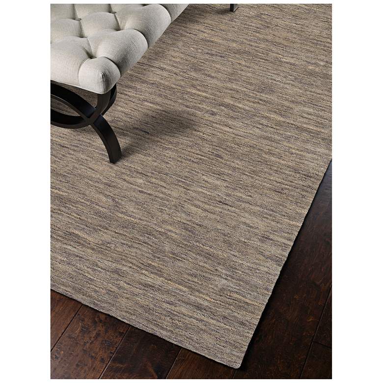 Image 3 Dalyn Rafia 5'x7'6" RF100GR Hand-Loomed Granite Wool Rug more views
