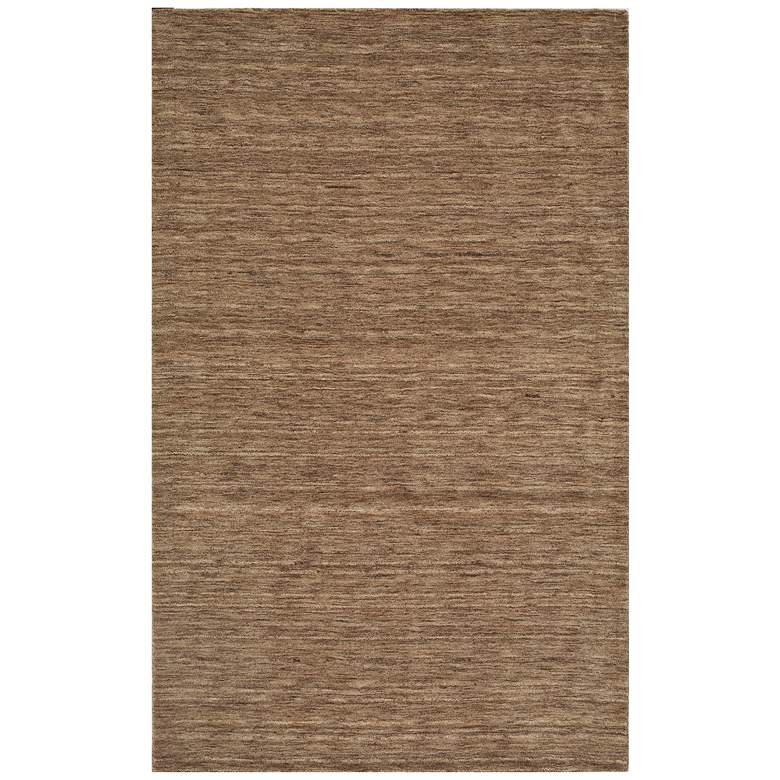 Image 1 Dalyn Rafia 5&#39;x7&#39;6 inch RF100TP Hand-Loomed Taupe Wool Area Rug