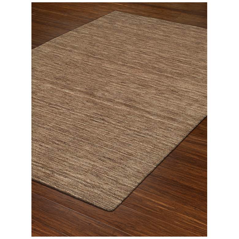 Image 2 Dalyn Rafia 5&#39;x7&#39;6 inch RF100TP Hand-Loomed Taupe Wool Area Rug more views